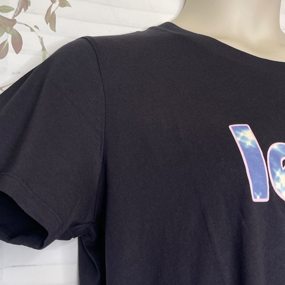 Levis Sparkle Logo Perfect Tee Black Shirt Plus Sz. 1X NEW RT. $29.50 - Picture 3 of 12